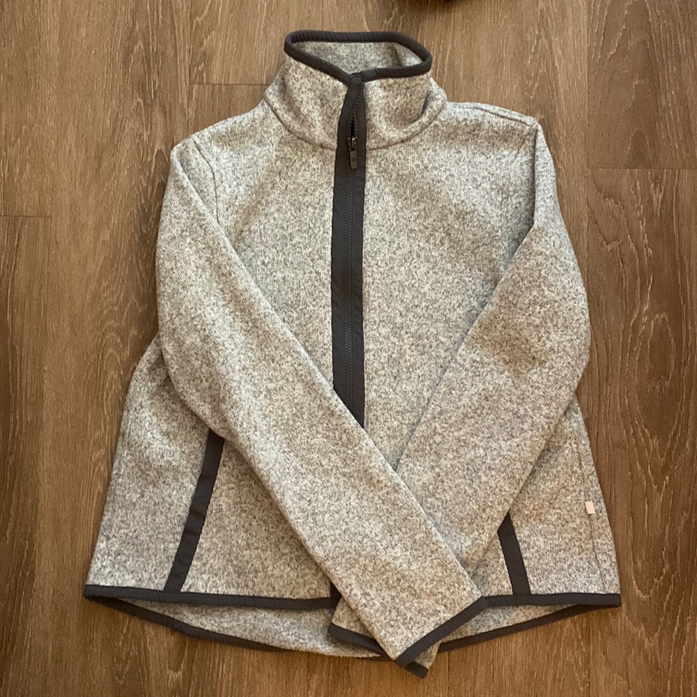 Lululemon light grey jacket. Size 6